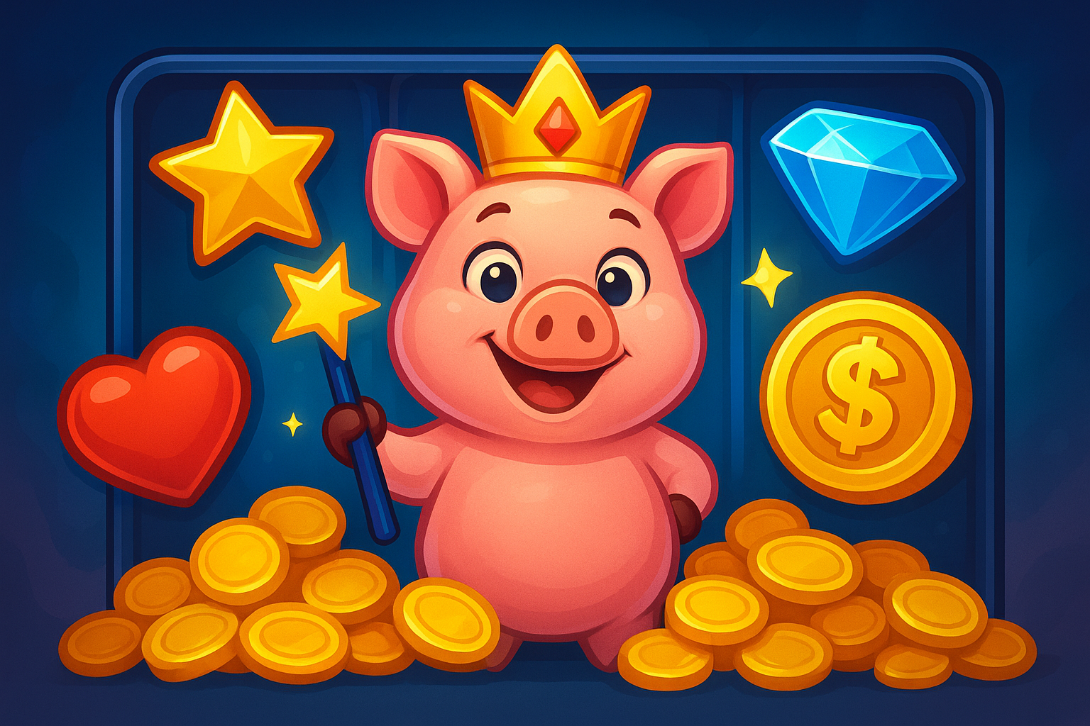 Piggy Prizes Wand of Riches